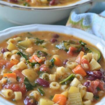 Authentic Italian Minestrone Soup
